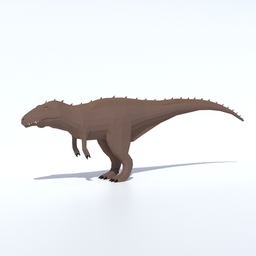 Low Poly Acrocanthosaurus