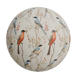 Decorative  Bird wallpaper