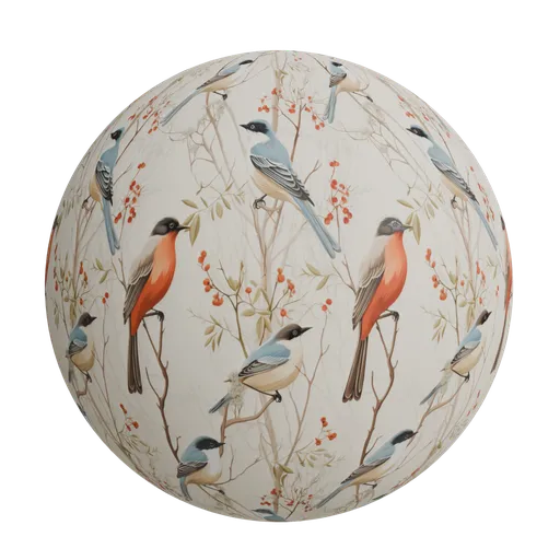 Decorative  Bird wallpaper