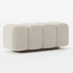 Minimal modern bench