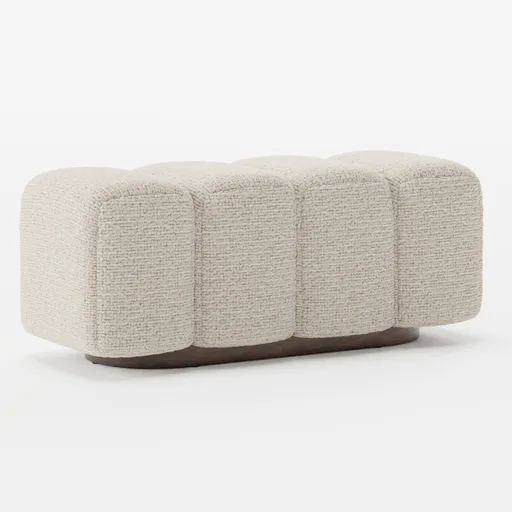 Minimal modern bench