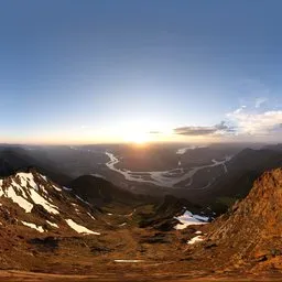 Mountain Top Sunset