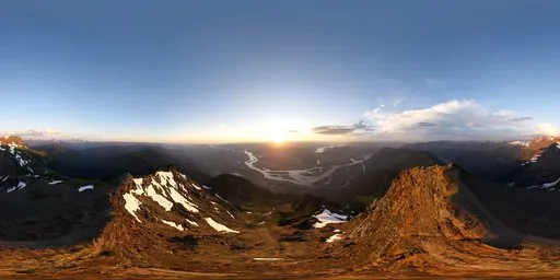 Mountain Top Sunset