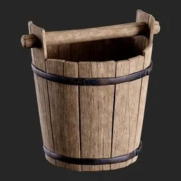 Rustic Water Pail