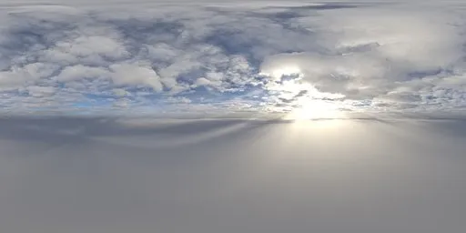Bright cloudy sky