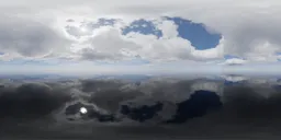 Cloudy Sky Day Landscape