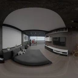 Modern Minimal Living Room Interior