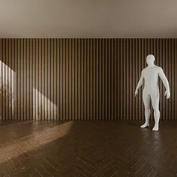 Home Interior Wooden Panels