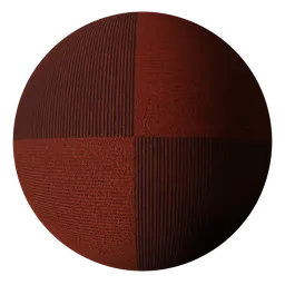 Carpet Orange Checker Tonal