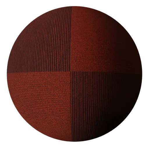 Carpet Orange Checker Tonal