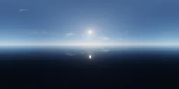 Sunny Blue Sky Clouds