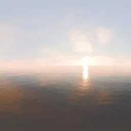 Romantic Coastal Sunset