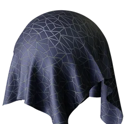 Graphical Blue Jacquard