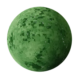 pixelated leaves