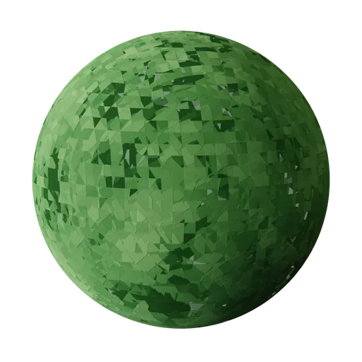pixelated leaves