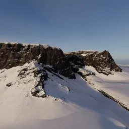 Snow Mountain Landscape Terrain