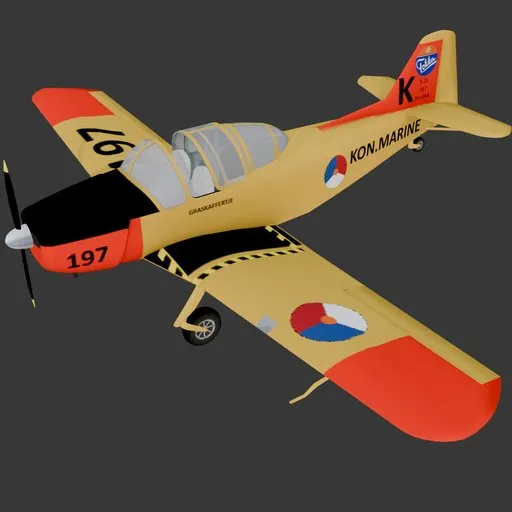 Fokker Trainer plane