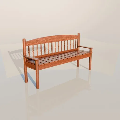 Solid Wooden Sofa