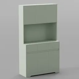 Aybike Tall Kitchen Pantry Cabinet