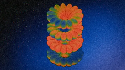 Psychedelic Torus Flower Gradient Rings