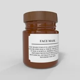 Face Mask Jar