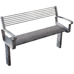 Steel Street Bench