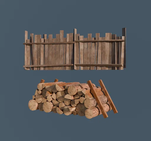 Wooden wall