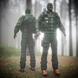 Terrorist Military Character(GameReady)