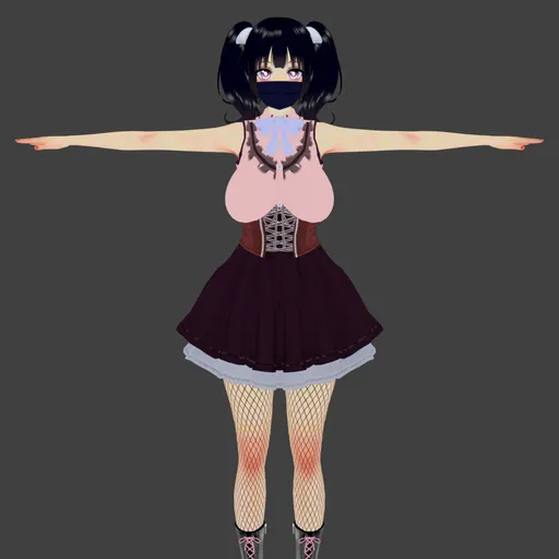 Character Model - Mask Girl
