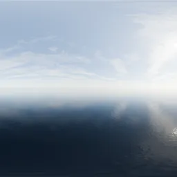 Wavy Cloudy Sky HDRi