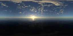 Bluesea Highsky Cloud Sunset