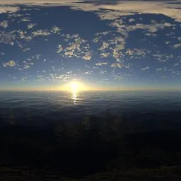 Bluesea Highsky Cloud Sunset