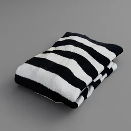 Folded Striped Sweater Scan