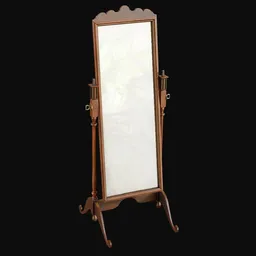 Rectangular Cheval Mirror