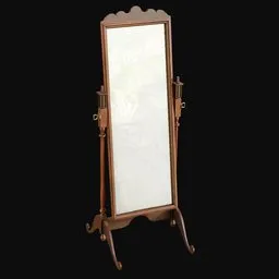 Rectangular Cheval Mirror