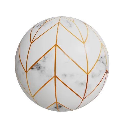 Gold foil marble wallpaper