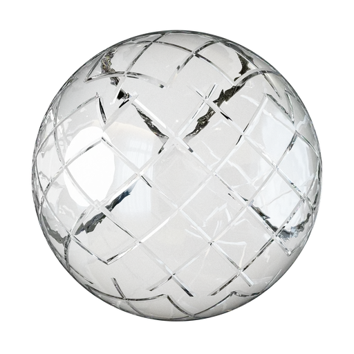 Cut glass (diamond grid pattern)