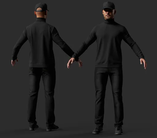 Stealth Male Character