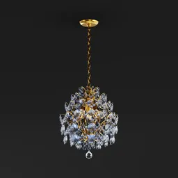 Crystal Chandelier Lux