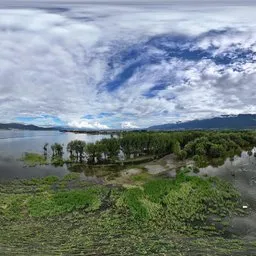 Highsky green lake cloud  forest