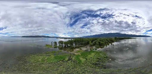 Highsky green lake cloud  forest