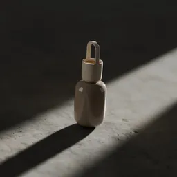 Minimal Ceramic Dropper Bottle