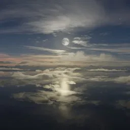 Full Moon Night Twilight