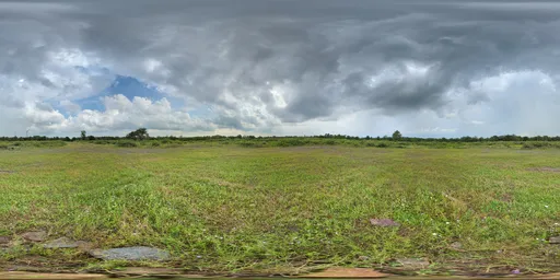 Green Grass Cloud Tree