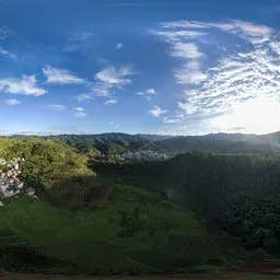 Sunrise in the morning