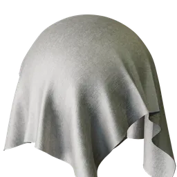 Plain Grey Chenille