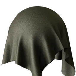 Plain Green Chenille