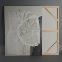 Painting "white stone"