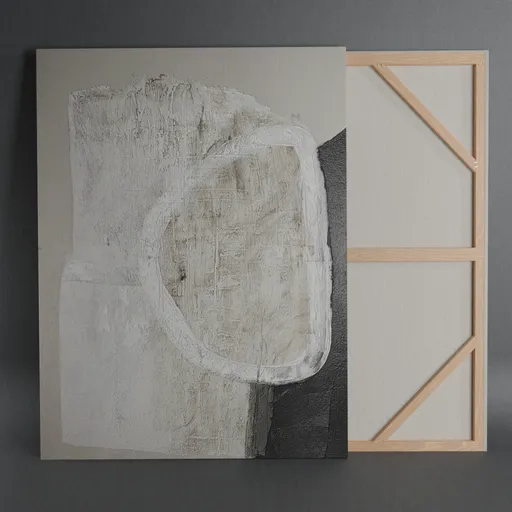 Painting "white stone"