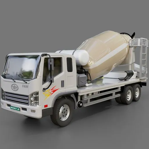 Faw Tiger V Concrete Truck